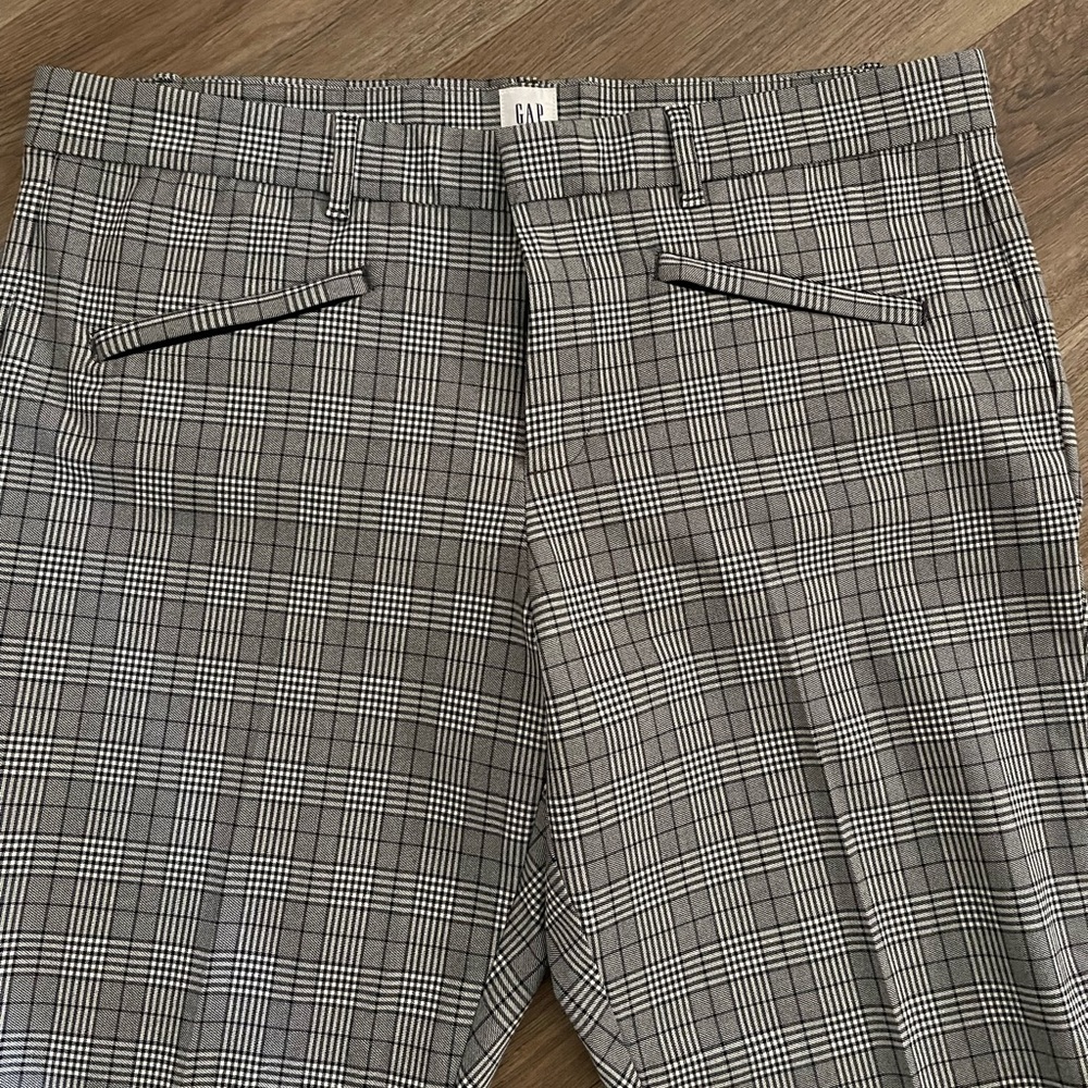 Gap Signature Skinny Ankle Plaid Pants - Picture 4 of 14